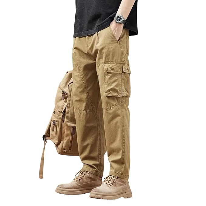Lymio Cargos for Men (Loose Fit | Cotton)